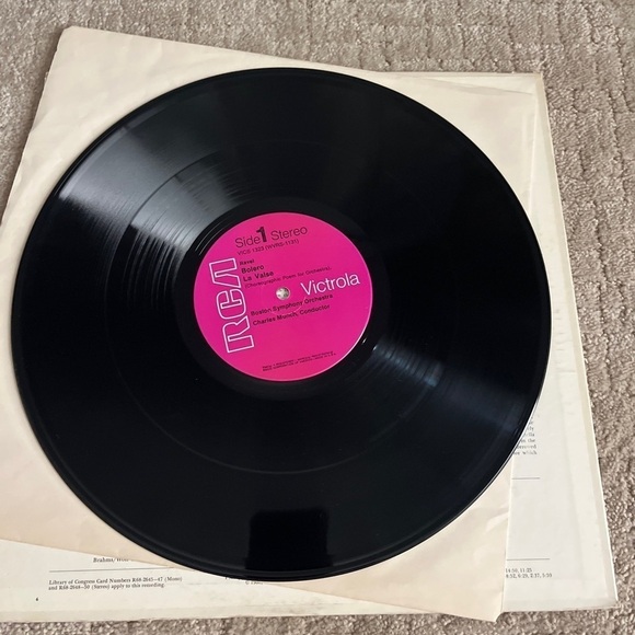 Debussy -Ravel -Ibert - Munch, Boston Symphony vinyl 1968 - Picture 4 of 8